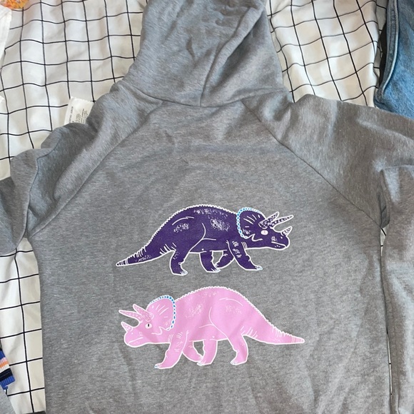 Dinosaur zip-up pink and purple - Picture 1 of 2